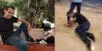 Padre llevó a su bebé a celebrar su cumpleaños, pero este quedó atrapado tras caída del techo de Real Plaza Trujillo