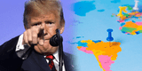 Trump lanza contundente amenaza contra país latino que quiere dejar de usar el dólar para siempre