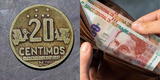 La moneda de 20 céntimos que te podría hacer ganar hasta S/50: revisa si la tienes en tu bolsillo