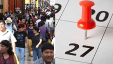 ¿Confirman feriado o día no laborable para este martes 27 de mayo a nivel nacional? Esto señala El Peruano