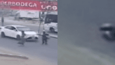 Conductor atropella sin piedad a anciano y sale volando en plena vía de Trujillo: cámaras captan el brutal accidente