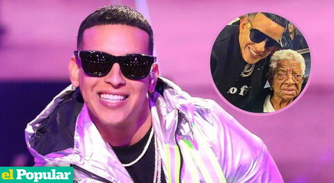 Abuela de 96 años se desborda en lágrimas al conocer a Daddy Yankee