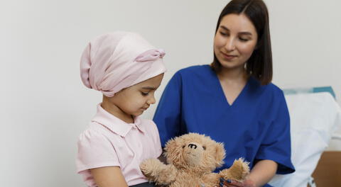 El cáncer también puede afectar a los niños
