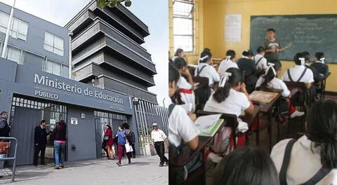 El titular del Minedu, Morgan Quero, indicó que los alumnos de 5to de secundaria recibirán un certificado de auxiliar técnico.