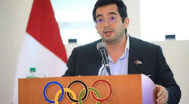 Renzo Manyari, presidente del Comité Olímpico Peruano, denuncia maniobras del grupo ADA y del congresista Carlos Zeballos. Renzo Manyari, presidente del Comité Olímpico Peruano, denuncia maniobras del grupo ADA y del congresista Carlos Zeballos.