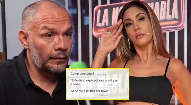 Jackson Mora mencionó que en las imágenes no hay nada comprometedor. Jackson Mora mencionó que en las imágenes no hay nada comprometedor.